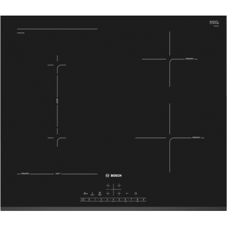 Tables - TABLE INDUCTION COMBI 60CM 4F DS BISEAU