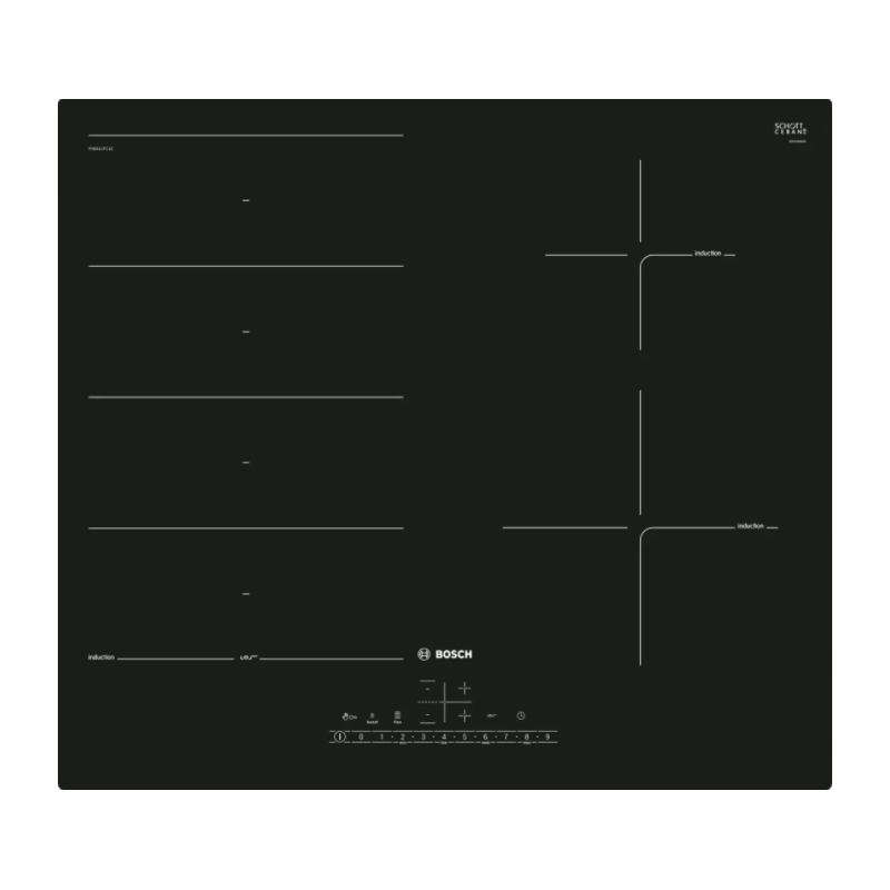 Tables - TABLE FLEXINDUCTION 60CM 4F DS SSCADRE