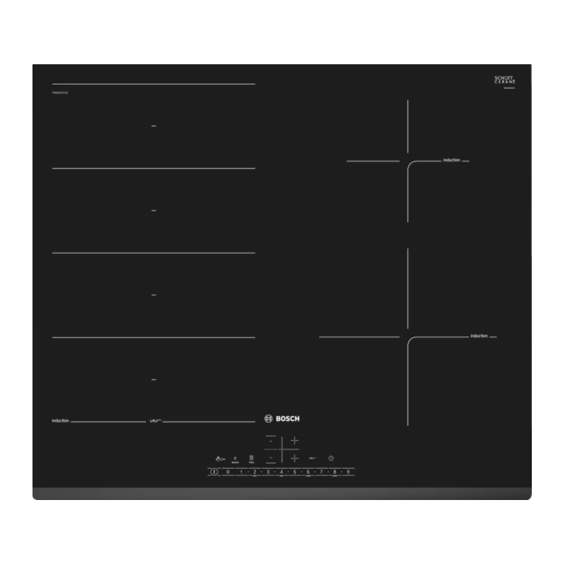 Tables - TABLE FLEXINDUCTION 60CM 4F DS BISEAU