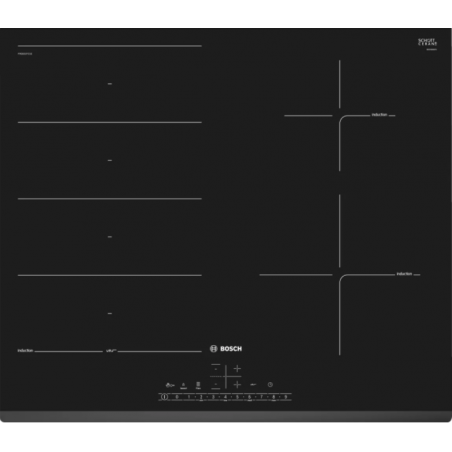 Tables - TABLE FLEXINDUCTION 60CM 4F DS BISEAU
