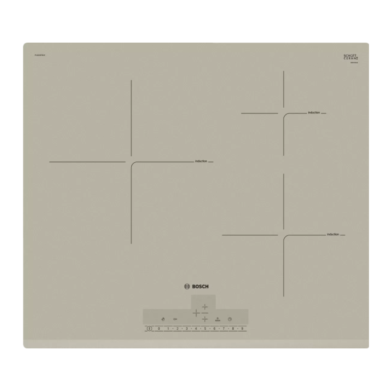 Tables - TABLE INDUCTION 60CM QUARTZ 3F DS BISEAU