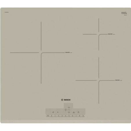 Tables - TABLE INDUCTION 60CM QUARTZ 3F DS BISEAU