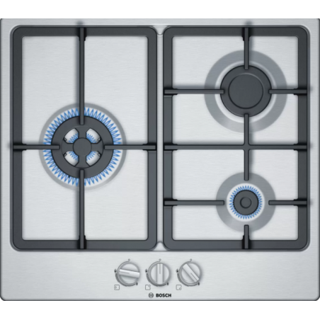 Tables - TABLE GAZ 60CM 2F+WOK INOX