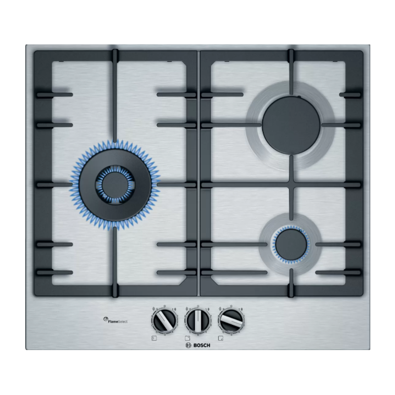 Tables - TABLE GAZ 60CM 2F+WOK FLAMESELECT INOX