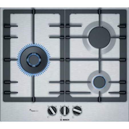 Tables - TABLE GAZ 60CM 2F+WOK FLAMESELECT INOX