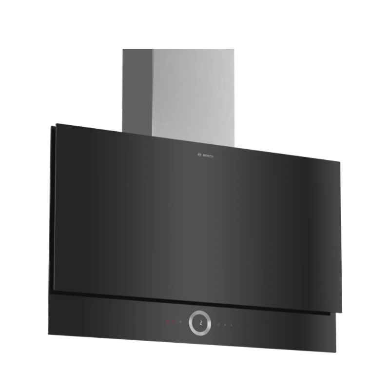 Hottes - HOTTE MUR PLATE 90CM 717M3/H B NOIR