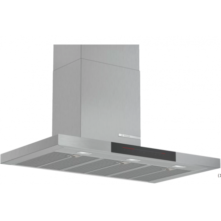 Hottes - HOTTE MUR BOX 90CM 843M3/H A+ INOX