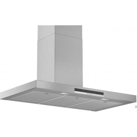 Hottes - HOTTE MUR BOX 90CM 604M3/H B INOX