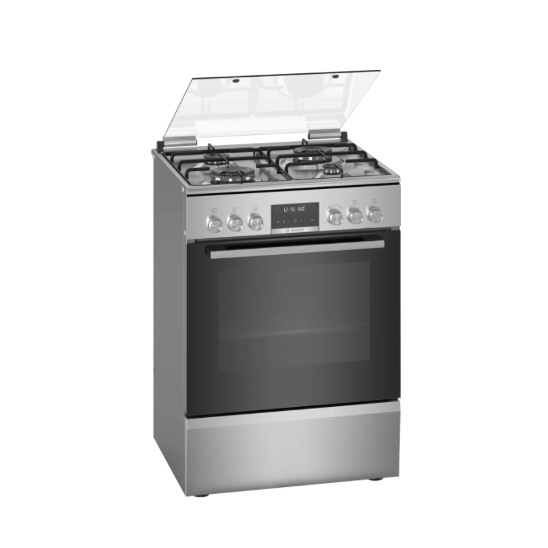 Cuisiniere - CUISINIERE 4 GAZ PYROLYSE INOX