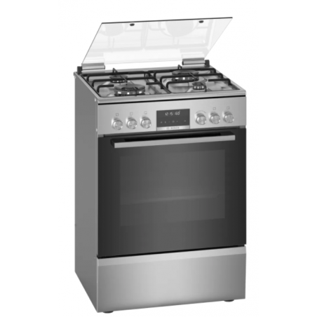 Cuisiniere - CUISINIERE 4 GAZ PYROLYSE INOX