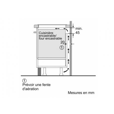 Tables - TABLE 2FLEXINDUCTION 90CM 5F TWP CADRE