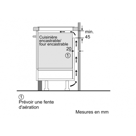Tables - TABLE 2FLEXINDUCTION 90CM 5F TWP CADRE