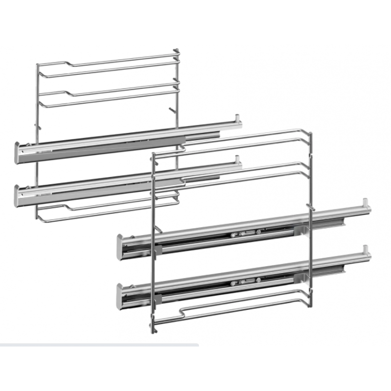 Acc. cuisson - RAIL TELESCOPIQUE 2NIVEAUX PYROLYSABLE