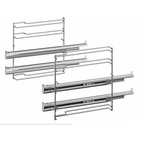 Acc. cuisson - RAIL TELESCOPIQUE 2NIVEAUX PYROLYSABLE