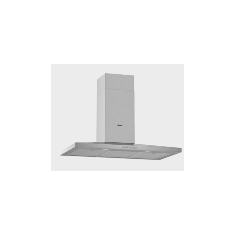 Hottes - HOTTE MUR PYRAMIDE 90CM 642M3/H A INOX