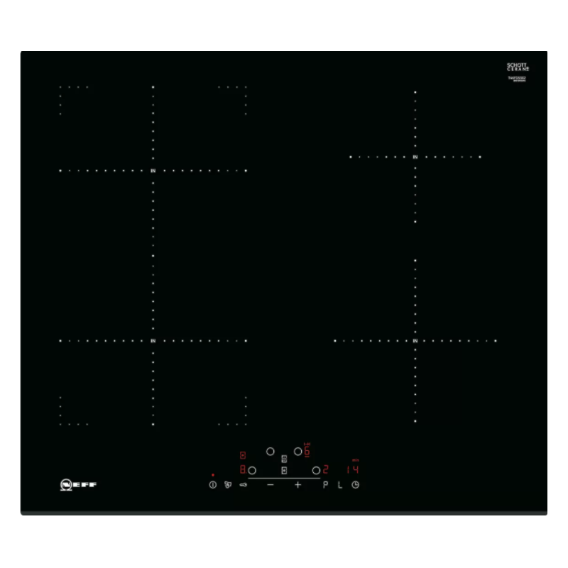 Tables - TABLE INDUCTION COMBI 60CM 4F MT BISEAU