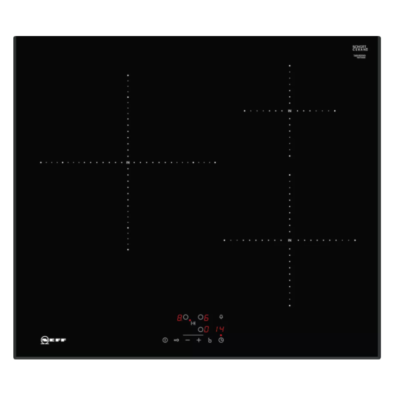 Tables - TABLE INDUCTION 60CM 3F ET 3 BISEAUX