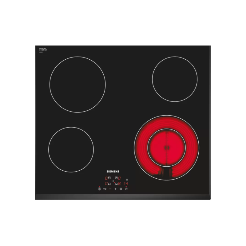 Tables - TABLE VITRO 60CM 4FOY TOUCH 3 BISEAUX