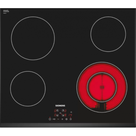 Tables - TABLE VITRO 60CM 4FOY TOUCH 3 BISEAUX