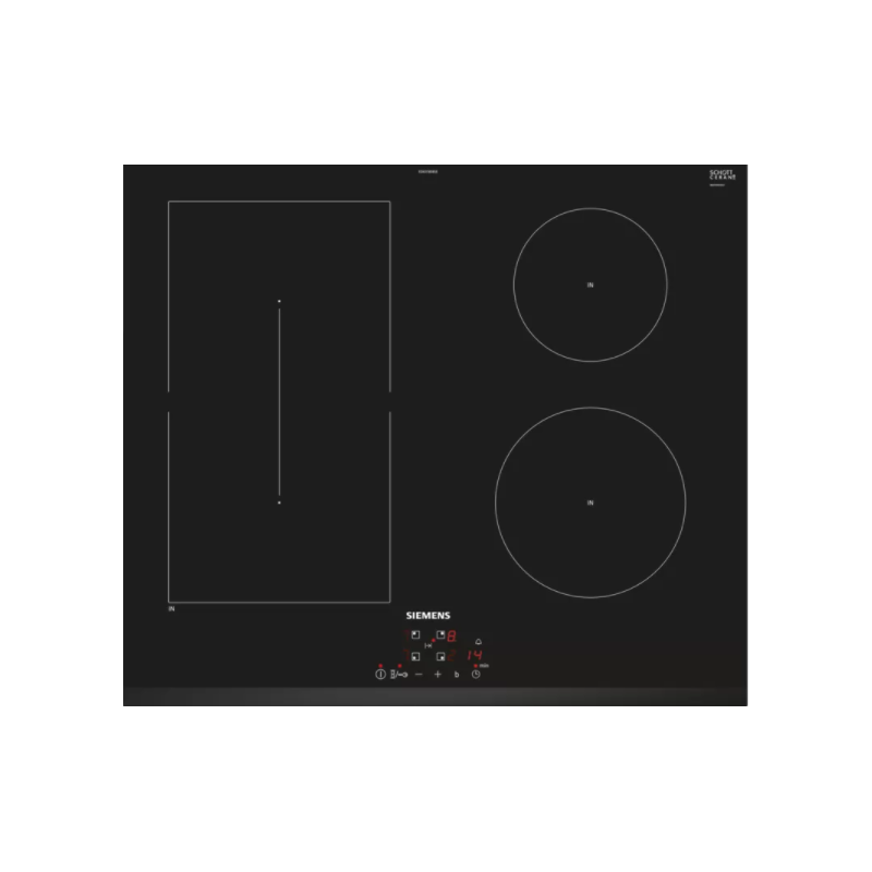 Tables - TABLE INDUCTION COMBI 60CM 4F ET BISEAU