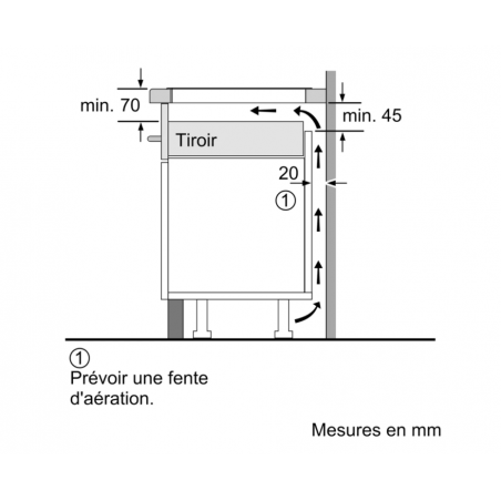 Tables - TABLE 2FLEXINDUCTION 90CM 5F TWPF AFLEUR