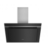 Hottes - HOTTE MUR INCL VERRE 80CM 700M3/H B NOIR