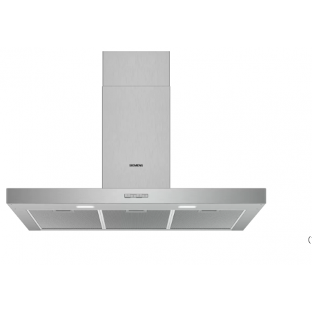 Hottes - HOTTE MUR BOX 90CM 619M3/H B INOX