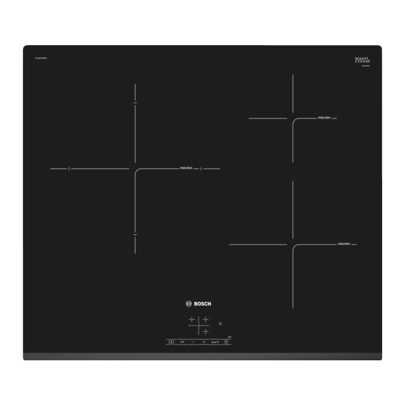 Tables - TABLE INDUCTION 60CM 3F T BISEAU AVANT