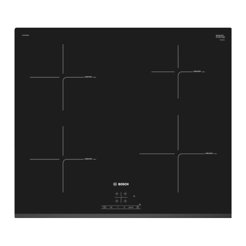Tables - TABLE INDUCTION 60CM 4F T BISEAU AVANT