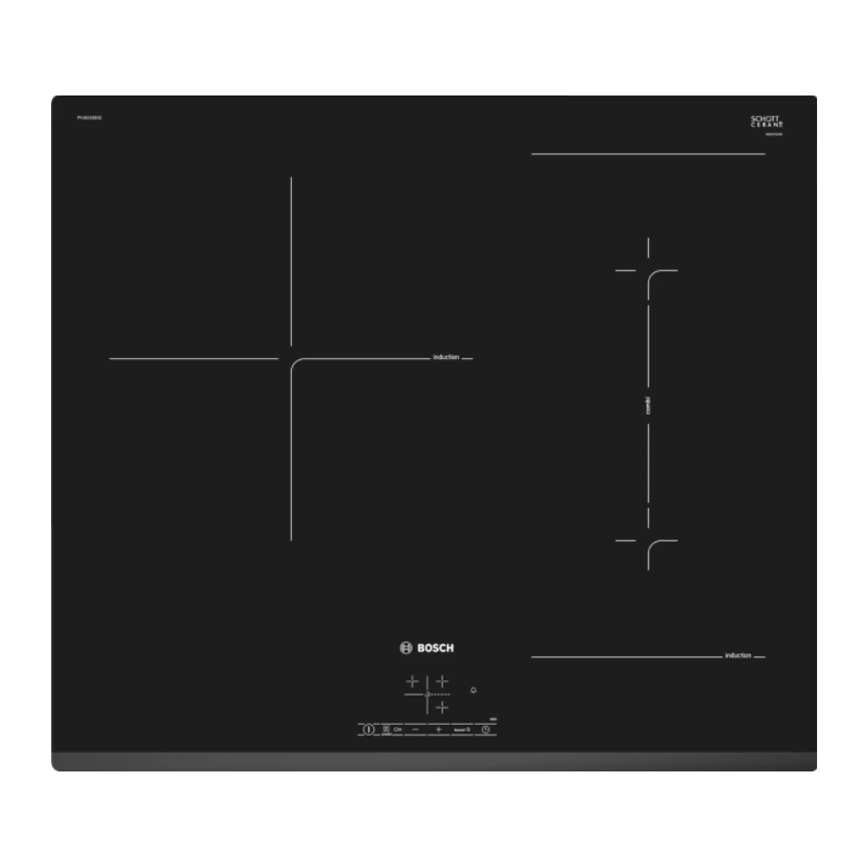 Tables - TABLE INDUCTION COMBI 60CM 3F T BISEAU