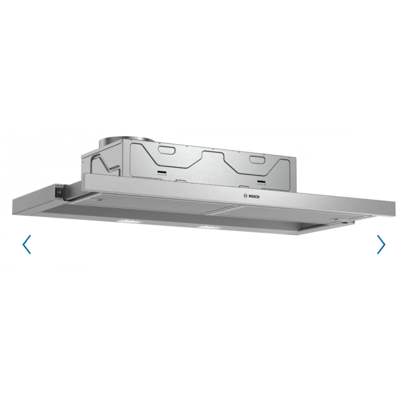 Hottes - HOTTE TELESCOPIQUE 90CM 383M3/H C METAL