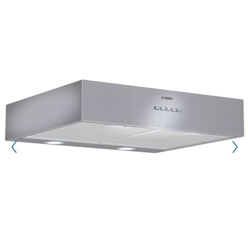 Hottes - HOTTE VISIERE 60CM 275M3/H D INOX