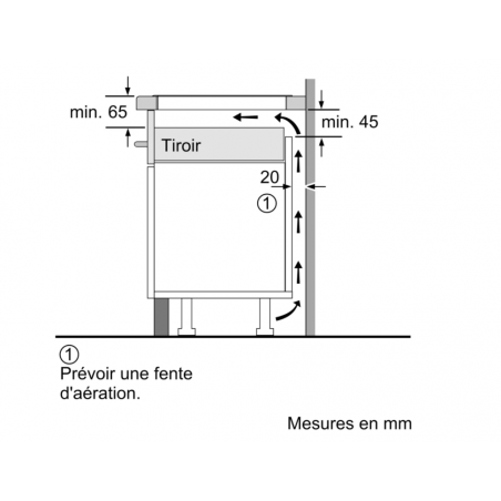 Tables - TABLE FLEXINDUCTION 80CM 4F TWPF CADRE