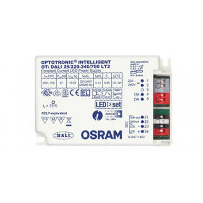 DRIVER 7-27W 500mA CC DALI