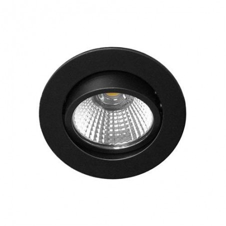 AL1014 RDX 9W 940Lm 3000K 38° IP44 DIM NOIR MAT