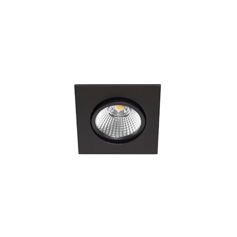 AL1014 SDX 9W 900Lm 3000K 38° IP44 DIM NOIR MAT