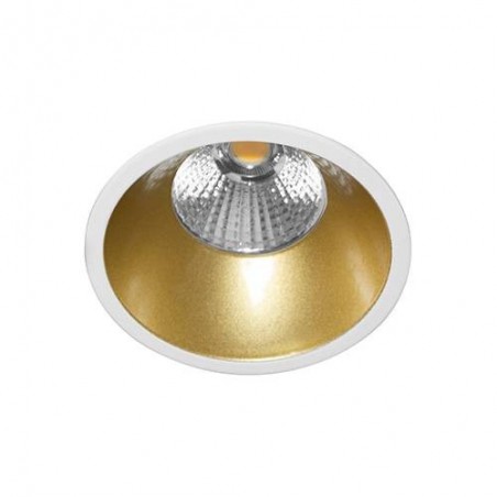 AL3012 RD 9W 1050Lm 3000K 38° IP44 DIM BLANC MAT - DORE