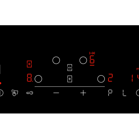 Tables - TABLE INDUCTION COMBI 80CM 4F MT BISEAU