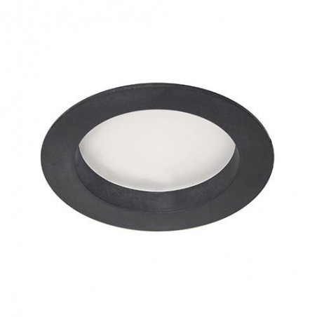 LIVY R-230 7W 800Lm 3000K 90° IP44 NOIR MAT