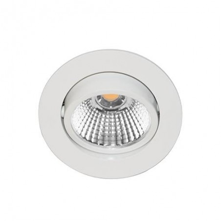 AL1014 RDX 9W 940Lm 3000K 60° IP44 DIM BLANC MAT