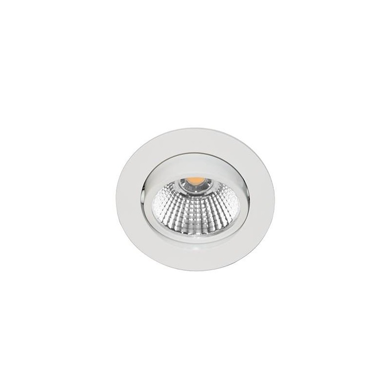 AL1014 RDX WARM 6W 530Lm 38° IP44 DIM BLANC MAT