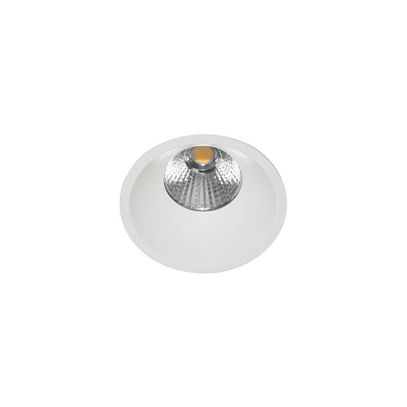 AL3012 RD WARM 6W 530Lm 38° IP44 DIM BLANC MAT