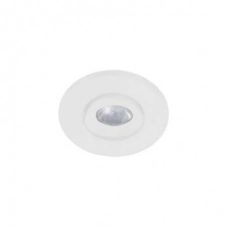 LASY RX 1W 100Lm 3000K 24° IP44 BLANC MAT