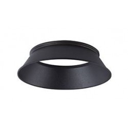 BAGUE DECORATIVE KANI NOIR MAT