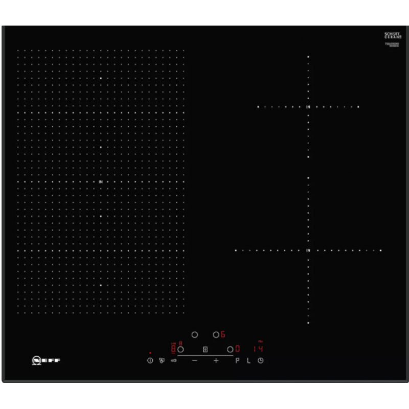 Tables - TABLE FLEXINDUCTION 60CM 4F MT 3 BISEAUX