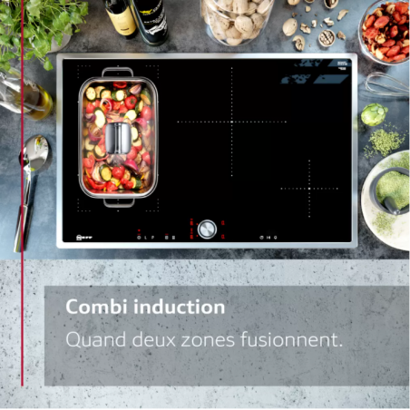 Tables - TABLE FLEXINDUCTION 60CM 4F MT 3 BISEAUX