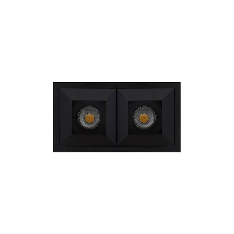 SORA POWER 2x13W 2700K 15° DIM NOIR MAT