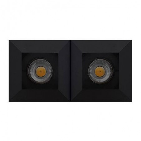 SORA POWER TRIMLESS 2x13W 2700K 15° DIM NOIR MAT