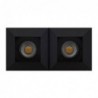 SORA POWER TRIMLESS 2x13W 2700K 15° DIM NOIR MAT