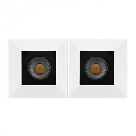 SORA POWER TRIMLESS 2x13W 2700K 15° DIM BLANC MAT